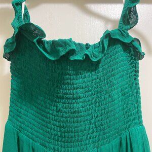 Green Reformation Midi Dress